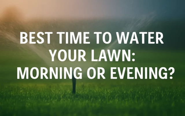 Best Time to Water Your Lawn