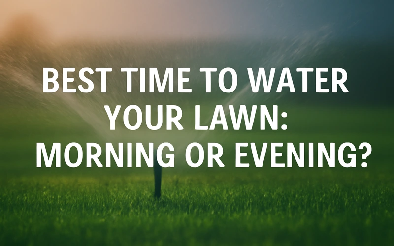 Best Time to Water Your Lawn