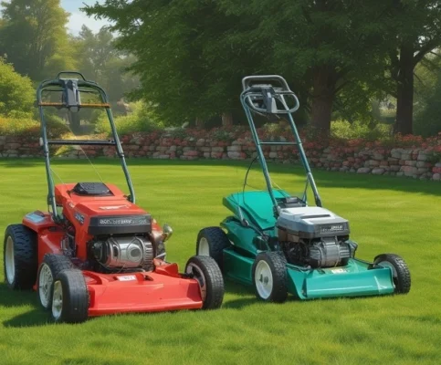 Petrol vs Electric Self Mowing Lawn Mowers – Pros and Cons
